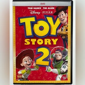 Toy Story 2 on DVD. Disney Pixar